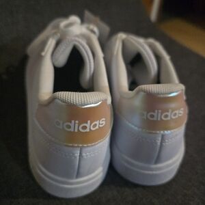 Adidas Kids White Sneakers